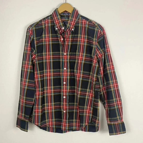 J. Crew Plaid Button Down Shirt - Picture 1 of 12
